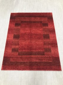 Loribaft Tappeto persiano 160 x 200 Rosso (Iran) Annodato A Mano