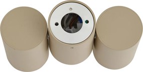 Faretto da soffitto moderno 2 luci orientabile tortora - Michael