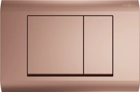 Mexen Fenix 01 pulsante di scarico, oro rosa - 600105