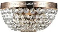 Lampada da parete Royal Classic in Metallo Ottilia Oro