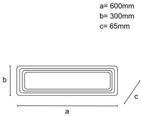 Plafoniera LED dimmerabile LED/85W/230V 3000-6500K + telecomando