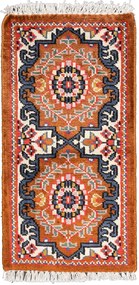 Agra Tappeto 30x60 Rosa (Indian) Annodato A Mano