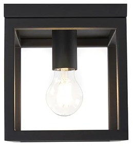 Lampada a sospensione industriale nera - Cage