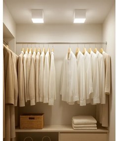 Faretto LED/5W/230V 3000/4000/6400K 7,5x7,5 cm bianco