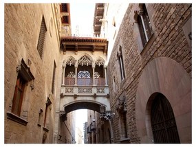 Fotomurale Barcelona Palau generalitat in gothic Barrio