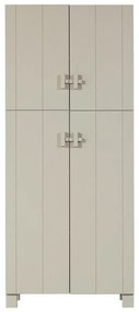Armadio in pino grigio chiaro 90x210 cm Mees - Basiclabel