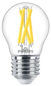 Lampadina LED Classic Filament 40W (470lm) Dim. Corona E27 - Philips