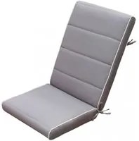 Cuscino medio idrorepellente in Poliestere cm 90x40x8 - KING Colore: Grigio