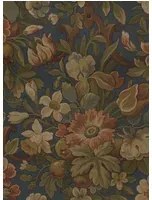 Rebel Walls Carta da parati Vintage Garden - Blue