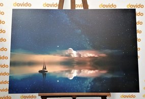 Quadro su tela – Barca sul mare