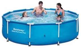 Piscina steel pro tonda telaio portante cm.305x76h. senza filtro - peso kg.19,6 - lt.4.678 (art.56677) 1 pezzi Bestway