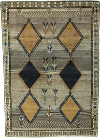 Gabbeh Tappeto persiano 140x190 Beige (Iran) Annodato A Mano