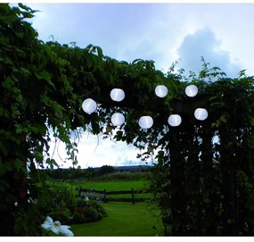 Catena luminosa a LED solare adatta all'esterno, lunghezza 2,7 m Festival - Star Trading