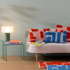 Atmosphera - Lampada da tavolo ASTI 1xE27/60W/230V verde