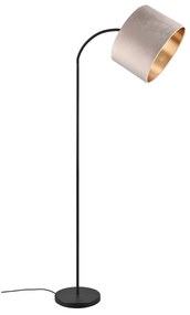 Lampada da terra nera e beige (altezza 205 cm) Julieta - Trio