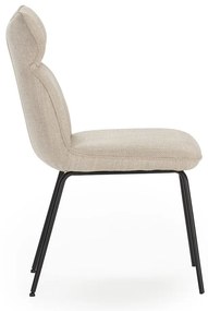 Set di 2 sedie da pranzo beige Dara - Marckeric