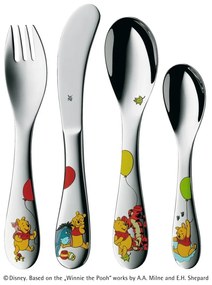 Set di 4 posate per bambini in acciaio inox Winnie the Pooh Winnie the Pooh - WMF