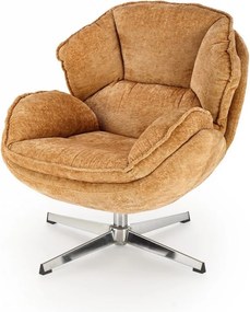 Poltrona Guido in senape - H81 cm