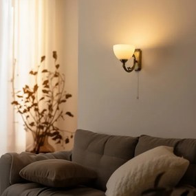 Brilagi - Applique CLASSIC 1xE27/60W/230V ottone