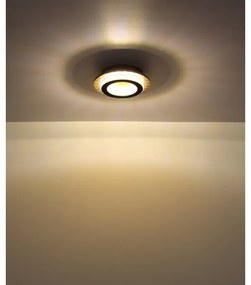 Globo 48042-12G - Plafoniera LED JAYDEN LED/12W/230V Ø 20 cm nero