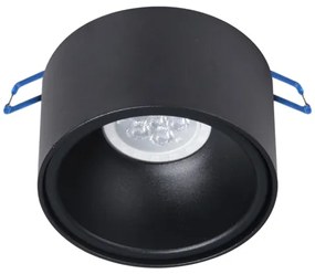 Faretto da incasso BALI 1xGU5,3/MR16/25W/12V tondo nero