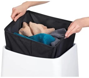 WENKO 22949100 - Sgabello WING 45x48 cm bianco/nero