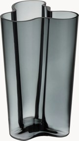 Vaso in vetro soffiato Aalto, alt. 20 cm