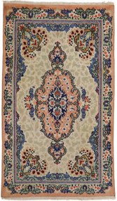Mashad Tappeto persiano 140 x 100 Beige (Iran) Annodato A Mano