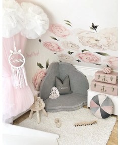 Tappeto da gioco a forma di nuvola in gommapiuma: rosa