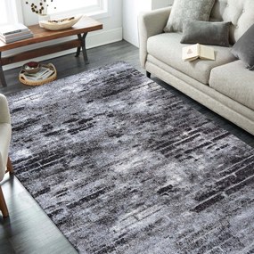 Tappeto moderno di colore grigio Larghezza: 200 cm | Lunghezza: 290 cm