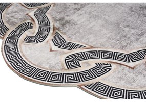 Tappeto grigio/beige 100x60 cm - Vitaus