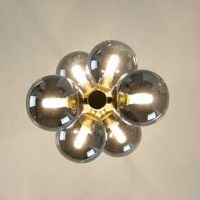 Brilagi - Lampadario LED a sospensione con filo MILLA 6xG9/3W/230V oro/fumé