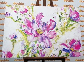 Stampa su tela – Fiori dipinti dell'estate