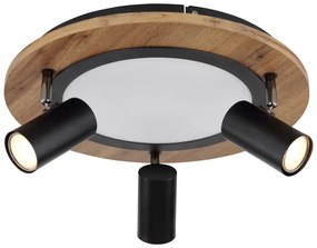 Globo 67307D - Faretto LED KASSU 3xGU10/5W + LED/15W/230V