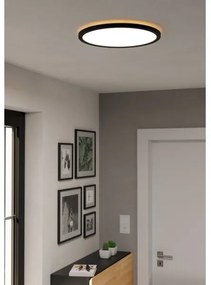 Eglo 901454 - Lampada LED dimmerabile da esterno ROVITO-R 18,5W/230V diametro 38,9cm IP44 black+RC