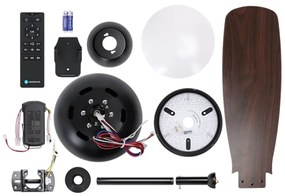 Aigostar-Ventilatore da soffitto dimmerabile a LED LED/24W/230V 2700-6500K 106,6cm + +TC