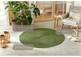 Tappeto verde rotondo per esterni ø 200 cm - NORTHRUGS
