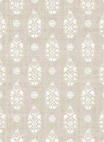 Coordonne Tapete Paisley - Taupe