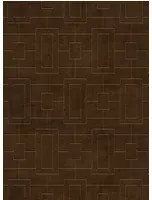 Coordonne Carta da parati Fretwork - Chocolate