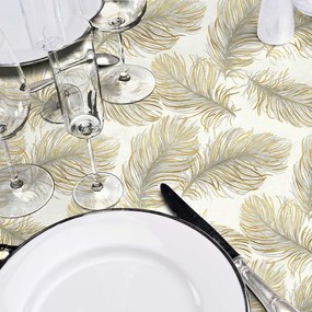 Tovaglia adatta per pulizia con panno umido ø 160 cm Plumina – douceur d'intérieur