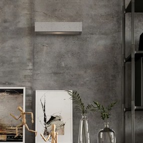 Sollux SL.0993 - Applique VEGA 2xE27/60W/230V 50 cm cemento