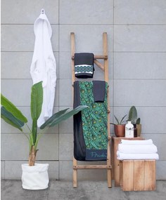 Set di 3 asciugamani Peacock Peacock Feathers - Madre Selva