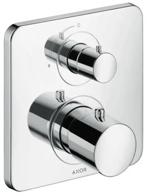 Set Esterno miscelatore Termostatico doccia quadro con deviatore senza parte incasso Cromo Citterio M 34705000 Hansgrohe