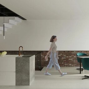 Lampadario a Sospensione MOZAICA 1 G9 Nero/Cromo