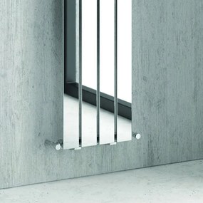 Termoarredo radiatore bagno 180x30cm con elementi piatti modello Kam-370 - KAMALU
