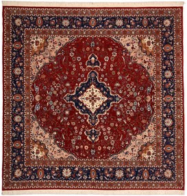 Isfahan Tappeto orientale 250x250 Rosso (Cina) Annodato A Mano