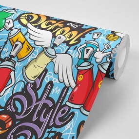 Carta da parati – Street art allegro