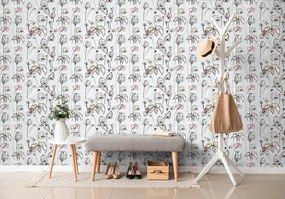 Carta da parati – Bellissimi fiori vintage
