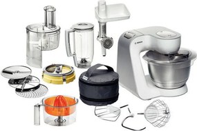 Bosch - styline robot da cucina 3,9 l in acciaio inossidabile, white 900 watt