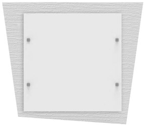 Plafoniera moderno Skinny bianco IP20, 4XE27